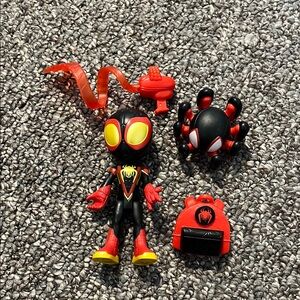 Miles Morales web spinner